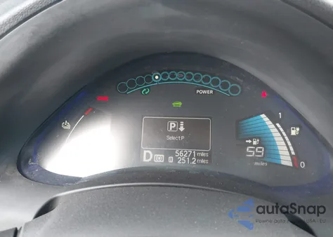 2015 Nissan Leaf S/Sl/Sv z USA, uszkodzony, nr VIN 1N4AZ0CP2FC333347